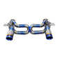 Maserati MC20 - Exotic Design Catback Exhaust System - Exotics Carbon Design