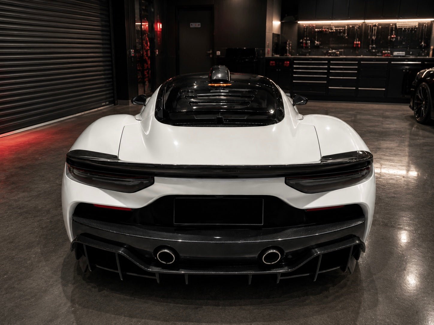 Maserati MC20 - Glossy Carbon Fiber Trunk Spoiler - Exotics Carbon Design