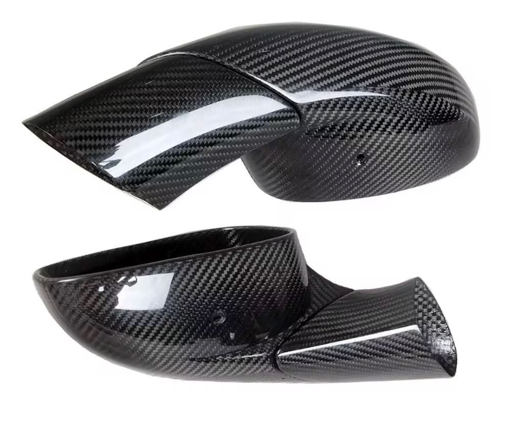 Maserati MC20 - MSY Style Carbon Fiber Mirror Caps - Exotics Carbon Design