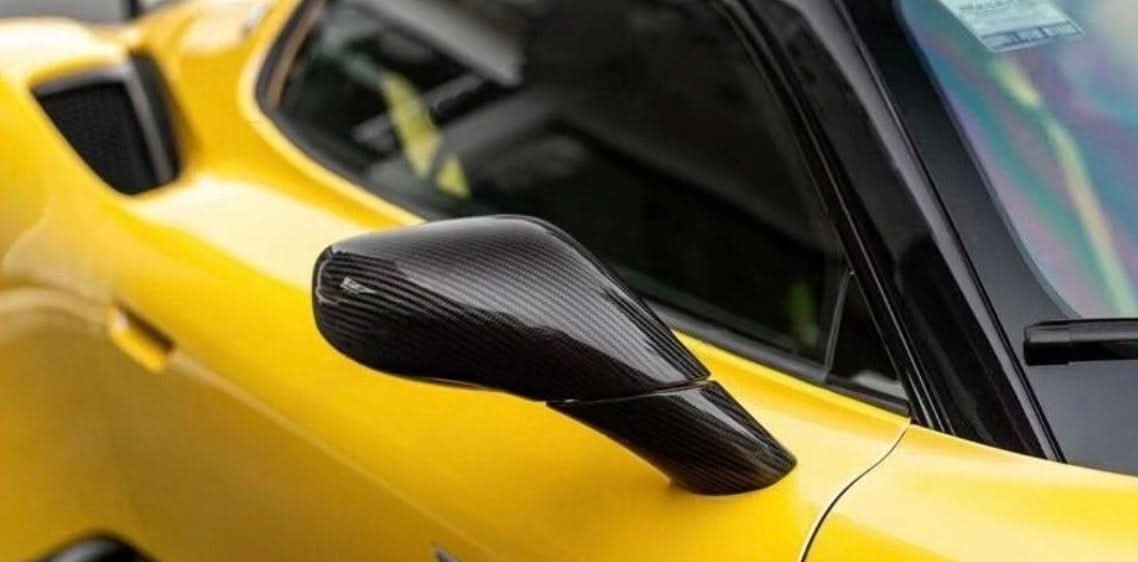 Maserati MC20 - MSY Style Carbon Fiber Mirror Caps - Exotics Carbon Design