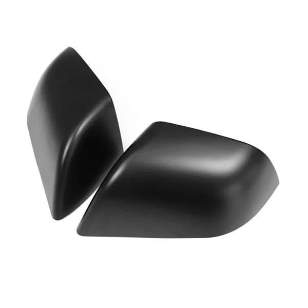 Matte Black Mirror Caps for Tesla Model 3 (2017–2023) - Exotics Carbon Design