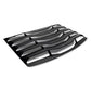 Matte Black Rear Window Louvers – Chevrolet Camaro (2016–2024) - Exotics Carbon Design