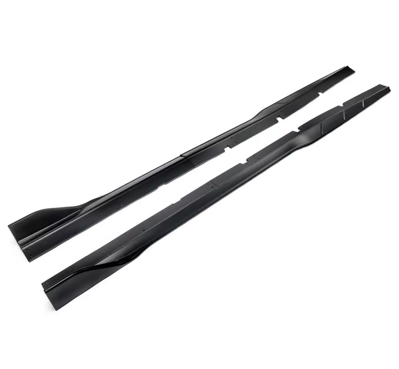 Matte Black Side Skirts – Dodge Charger (2015–2023) - Exotics Carbon Design
