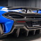 McLaren 540C / 570S / 570GT - Pre - Preg Carbon Fiber 600LT Style Rear Diffuser - Exotics Carbon Design