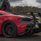 McLaren 540C / 570S GTR Style Carbon Fiber Rear Wing - Exotics Carbon Design