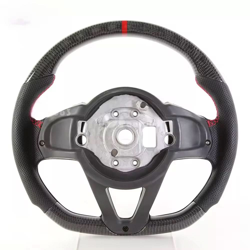 McLaren 540LT - Carbon Fiber & Leather Steering Wheel - Exotics Carbon Design