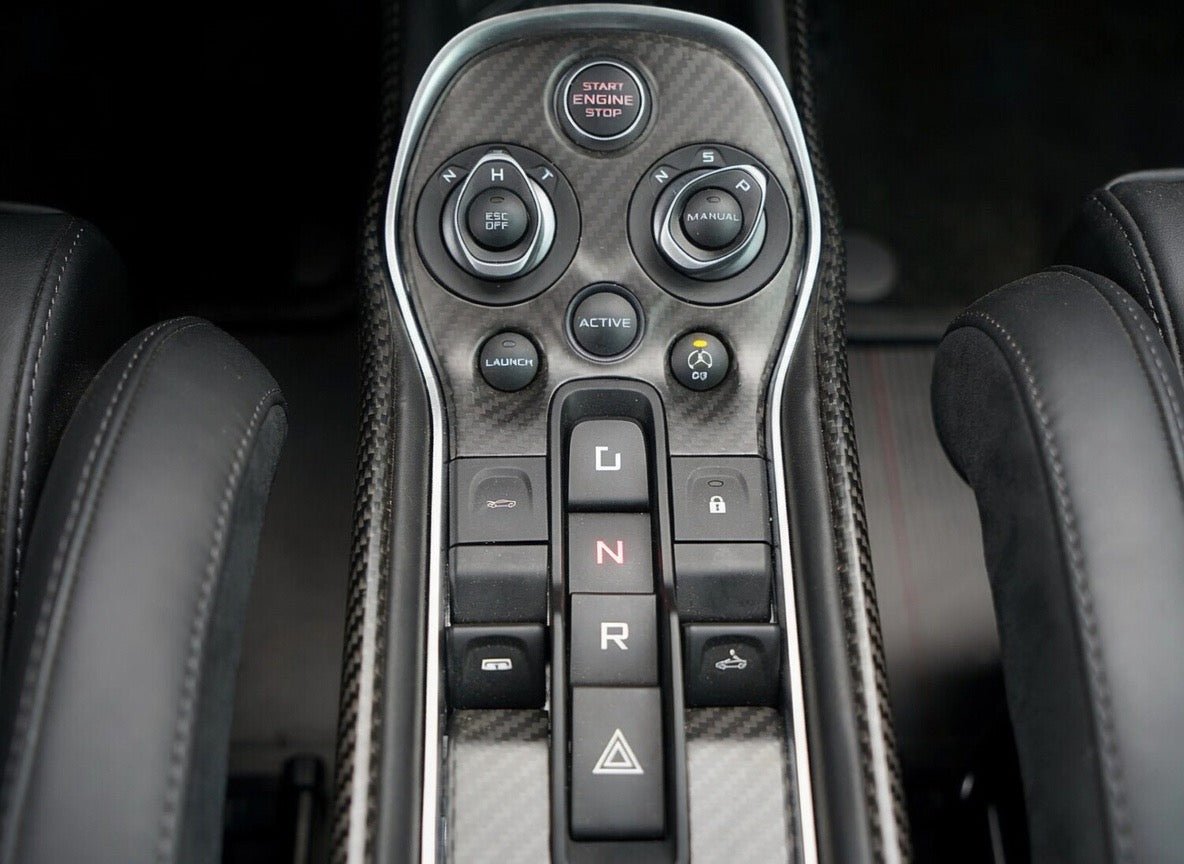 McLaren 570S / 540C 9-Piece Carbon Fiber Interior Trim Set - Exotics Carbon Design