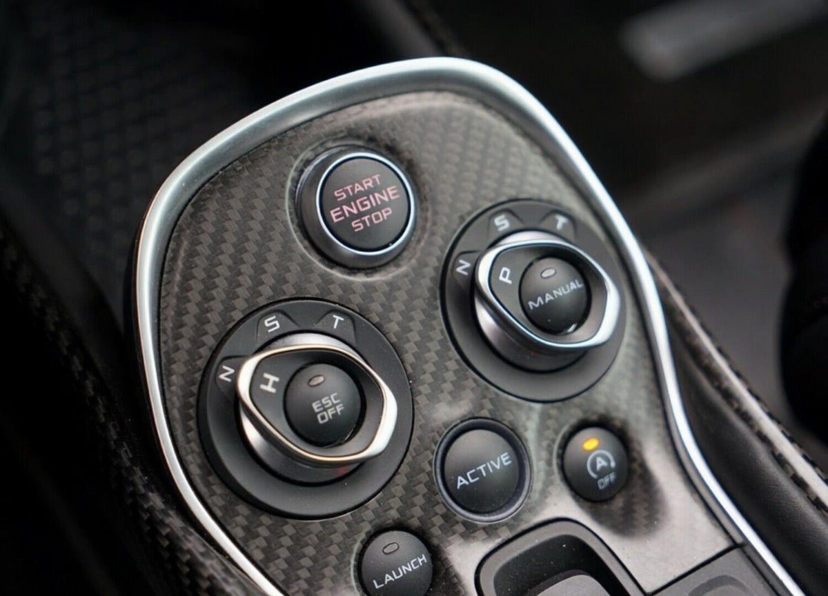 McLaren 570S / 540C 9-Piece Carbon Fiber Interior Trim Set - Exotics Carbon Design