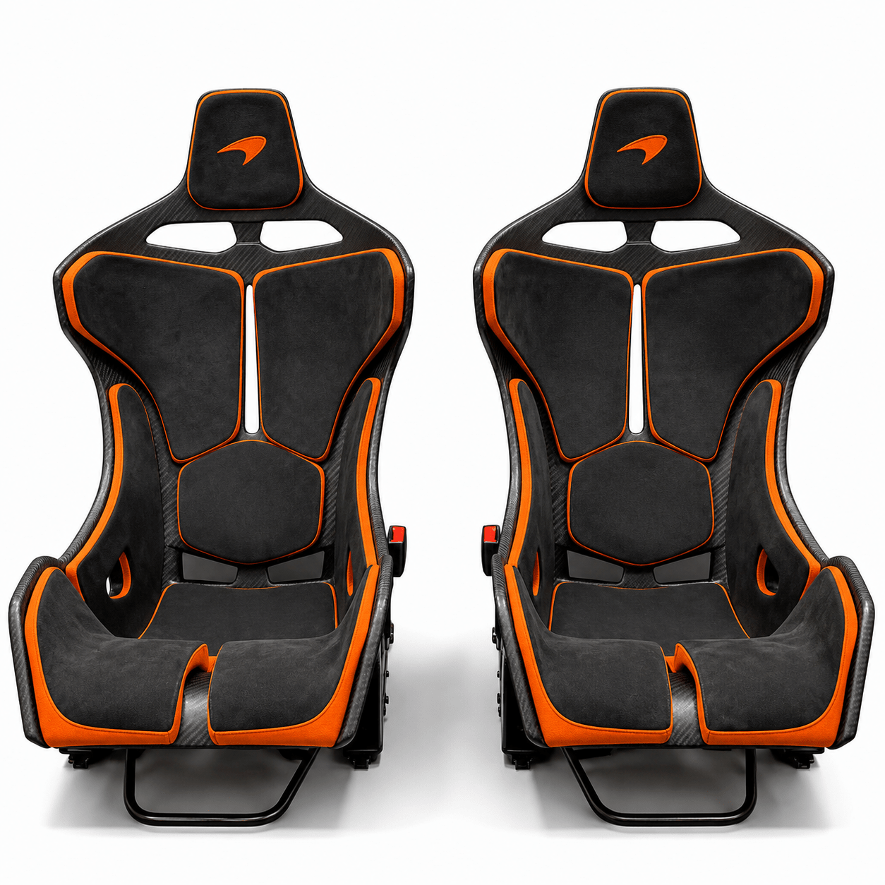 McLaren 570S / 540C Senna Style Carbon Fiber Bucket Seats - Exotics Carbon Design