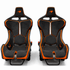 McLaren 570S / 540C Senna Style Carbon Fiber Bucket Seats - Exotics Carbon Design
