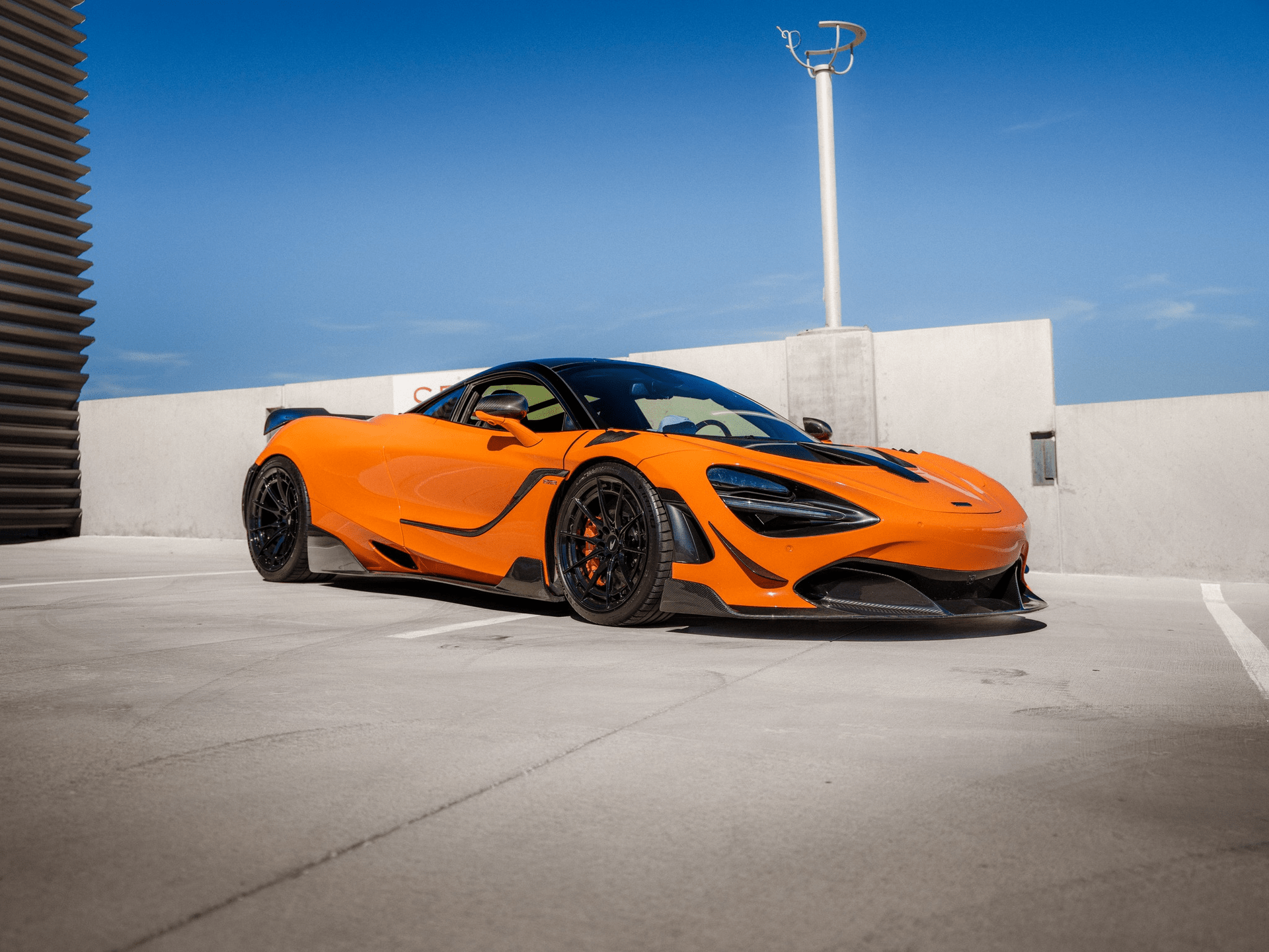 McLaren 720S / 750S / 765LT Carbon Fiber Door Insert Trim Set - Exotics Carbon Design
