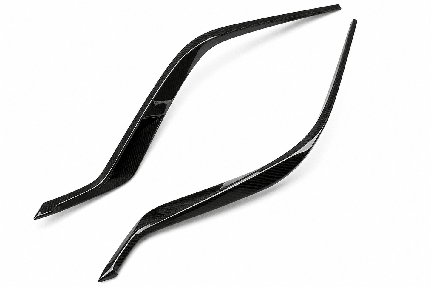 McLaren 720S / 750S / 765LT Carbon Fiber Door Insert Trim Set - Exotics Carbon Design