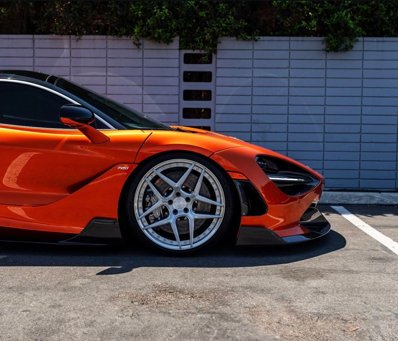 McLaren 720S - Carbon Fiber Front Diffuser - Exotics Carbon Design