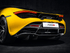 McLaren 720S Carbon Fiber Rear Bumper Insert Trim - Exotics Carbon Design