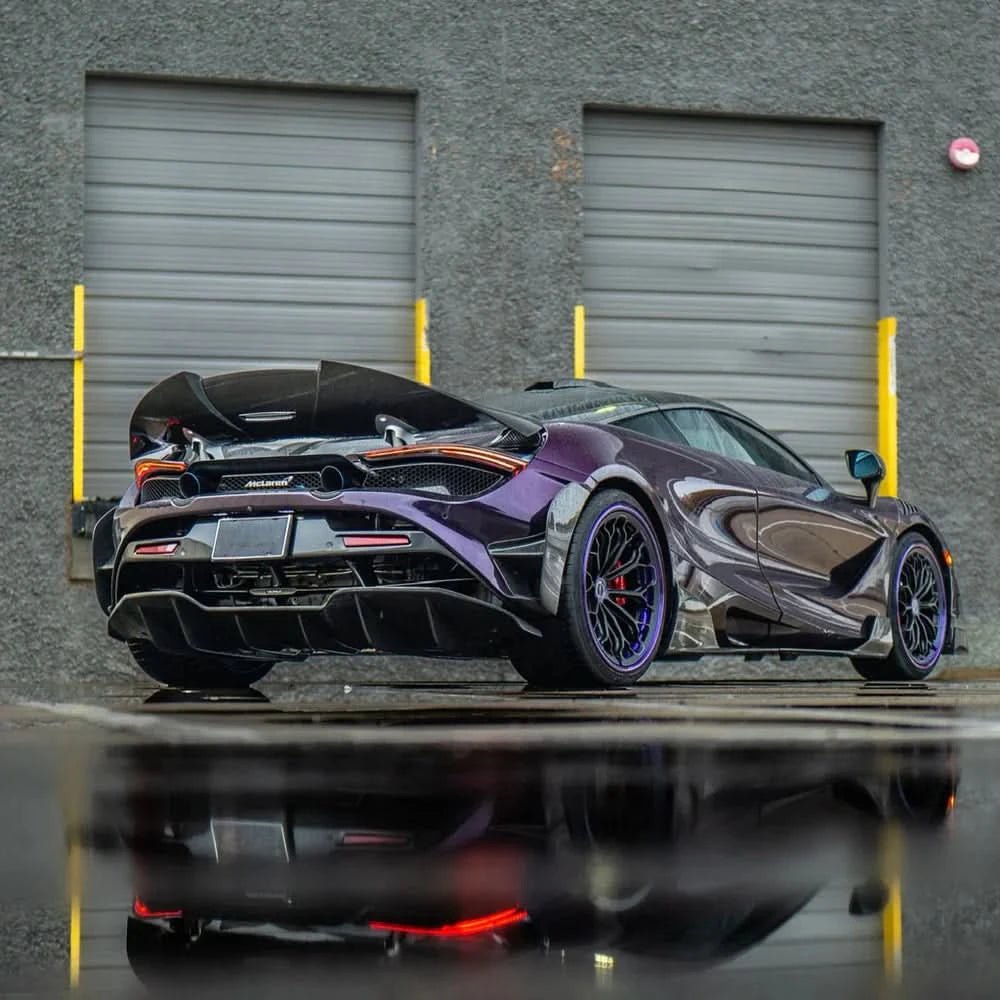 McLaren 720S - P1 Style Carbon Fiber Rear Wing - Exotics Carbon Design