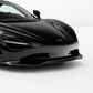McLaren 720S V-Style Carbon Fiber Front Bumper Splitter - Exotics Carbon Design