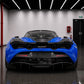McLaren 720S V Style Carbon Fiber Rear Diffuser Splitter - Exotics Carbon Design