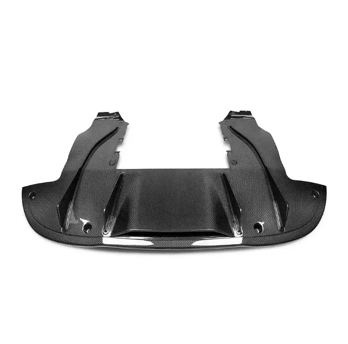 McLaren 720S V Style Carbon Fiber Rear Diffuser Splitter - Exotics Carbon Design