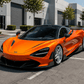 McLaren 720S - V-Style Carbon Fiber Side Skirts - Exotics Carbon Design