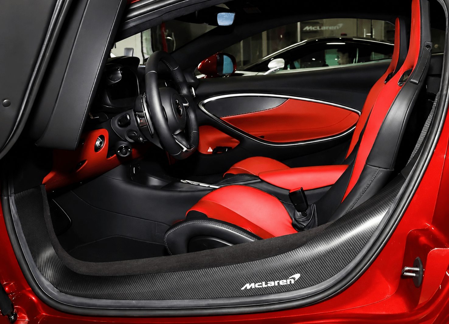McLaren Artura Carbon Fiber Door Sills - Exotics Carbon Design