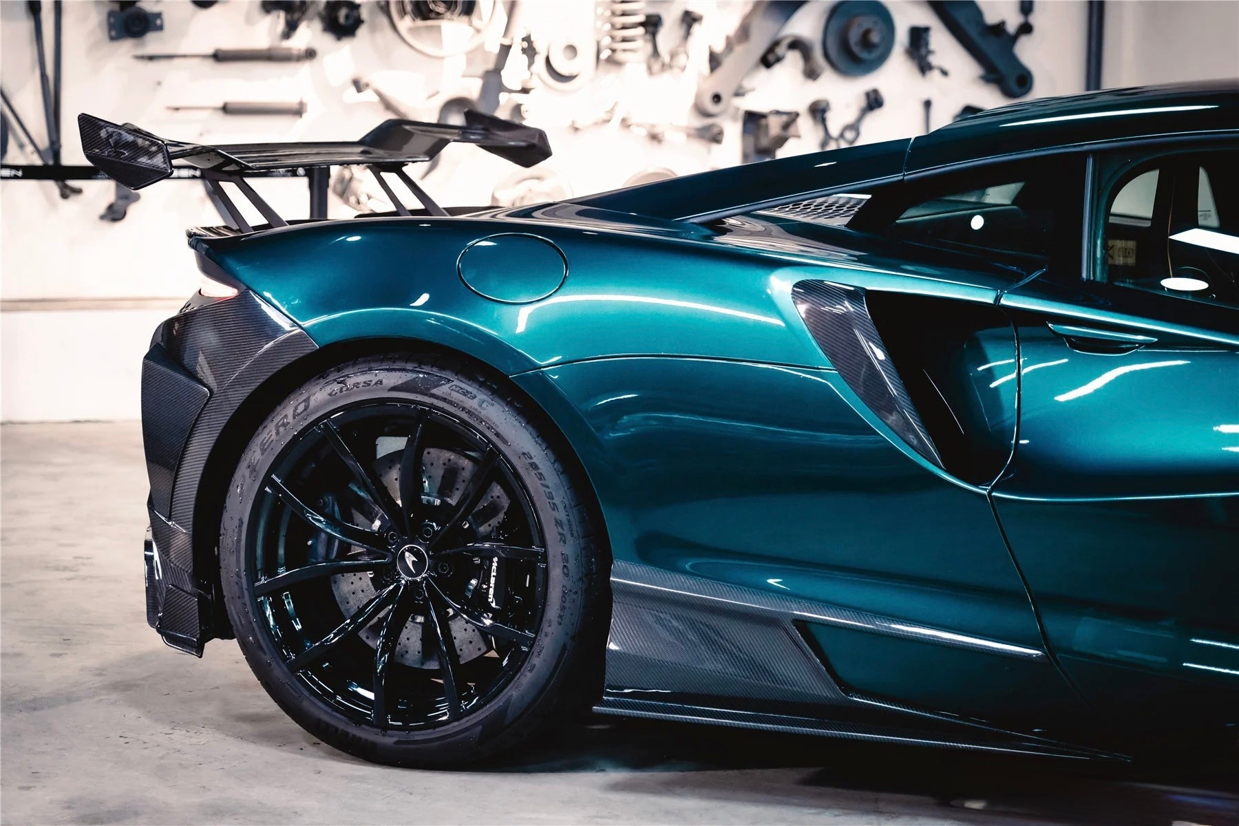 McLaren Artura Carbon Fiber Side Vents - Exotics Carbon Design