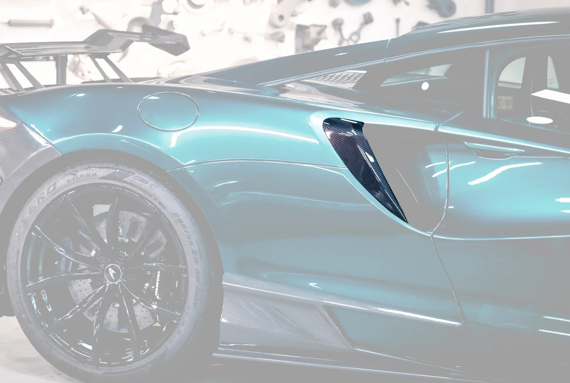 McLaren Artura Carbon Fiber Side Vents - Exotics Carbon Design