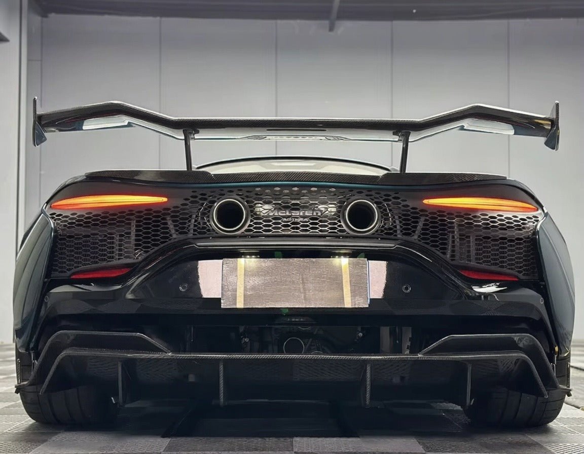 McLaren Artura GTR Style Carbon Fiber Rear Wing - Exotics Carbon Design