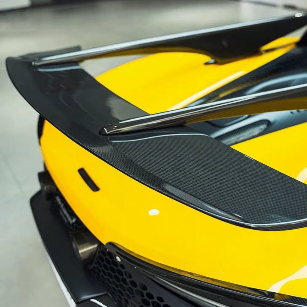 McLaren Artura IMP Style Carbon Fiber Rear Wing - Exotics Carbon Design