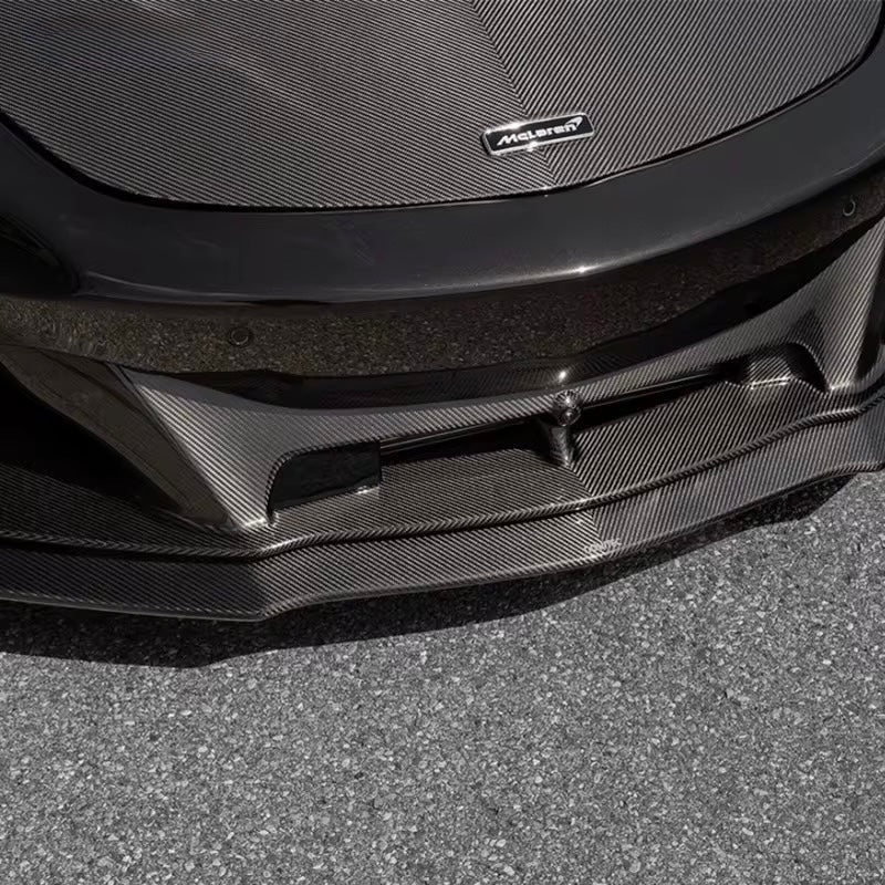 McLaren Artura N Style Carbon Fiber Front Bumper Inlet - Exotics Carbon Design