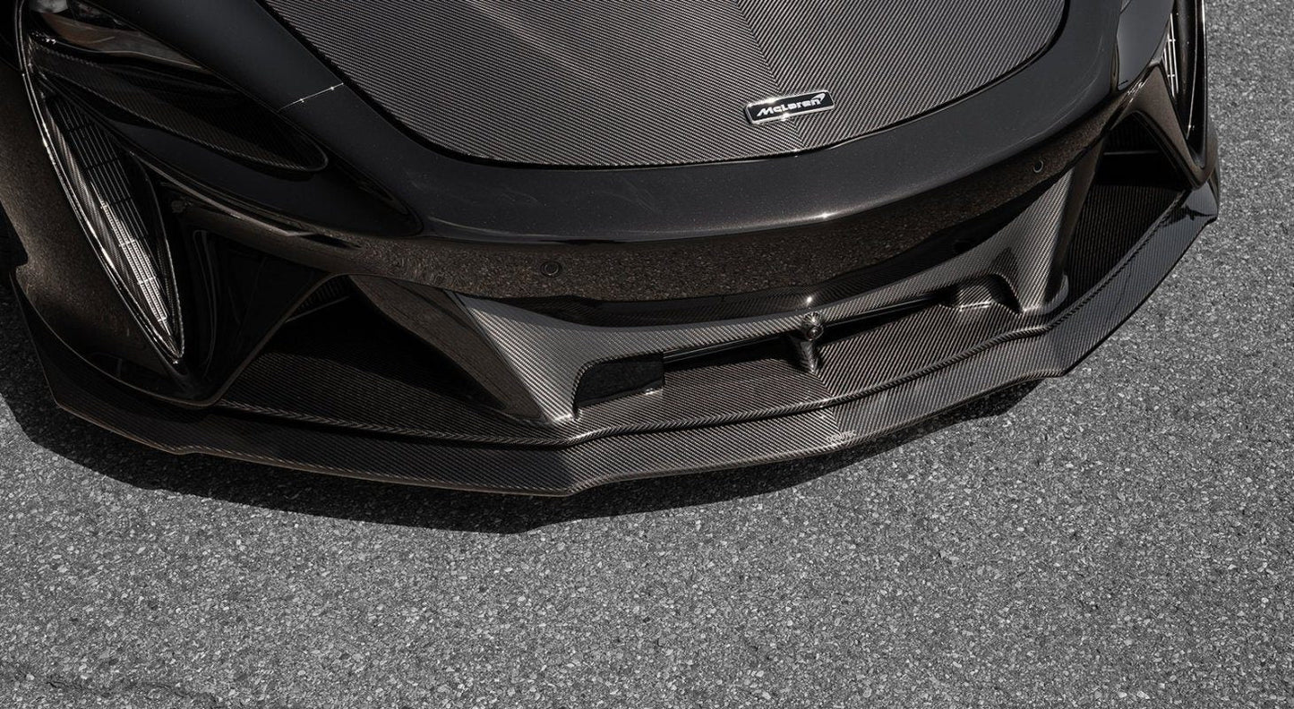 McLaren Artura N Style Carbon Fiber Front Lip - Exotics Carbon Design