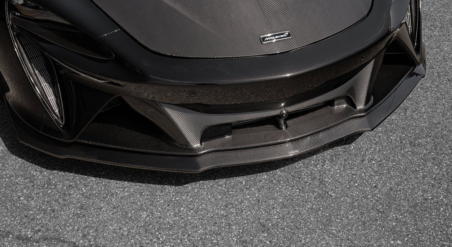 McLaren Artura N Style Carbon Fiber Front Lip - Exotics Carbon Design