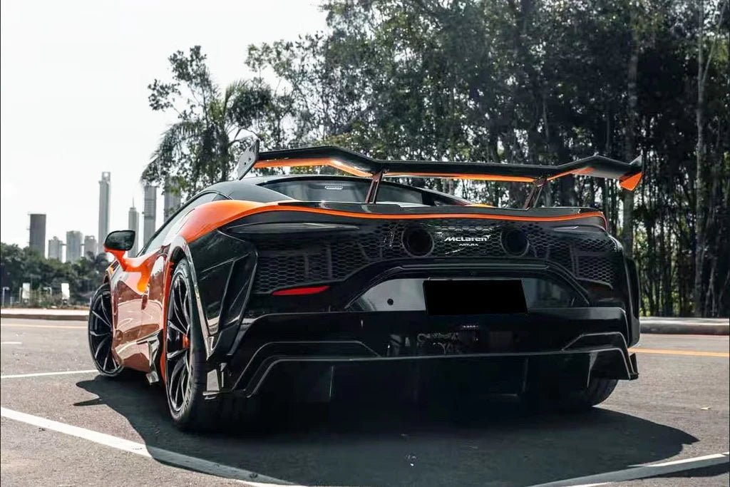 McLaren Artura V-Style Carbon Fiber Rear Diffuser - Exotics Carbon Design