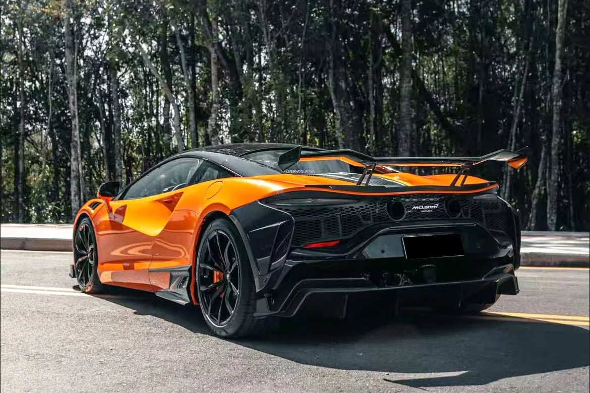 McLaren Artura V-Style Carbon Fiber Rear Diffuser - Exotics Carbon Design