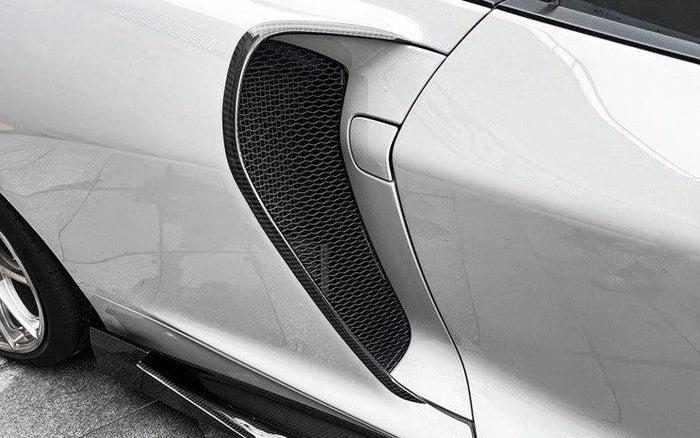 McLaren GT Carbon Fiber Air Intake Blades Side Vent - Exotics Carbon Design
