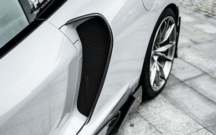 McLaren GT Carbon Fiber Air Intake Blades Side Vent - Exotics Carbon Design