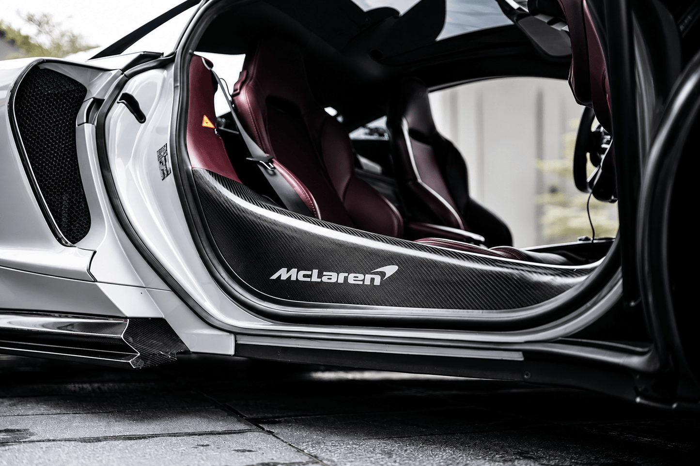 McLaren GT Carbon Fiber Door Sills - Exotics Carbon Design