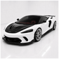 McLaren GT Carbon Fiber Front Hood - Exotics Carbon Design