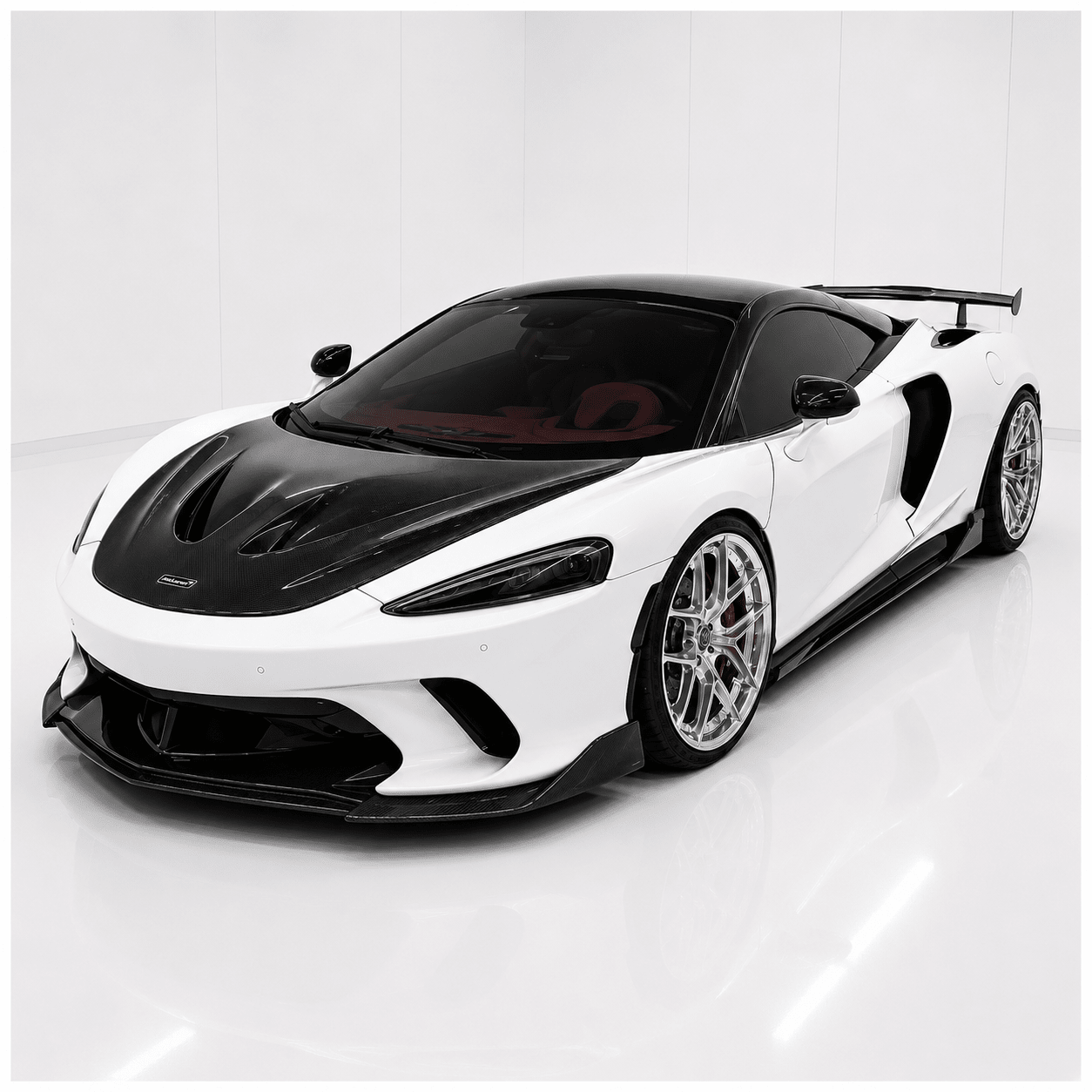 McLaren GT Carbon Fiber Front Hood - Exotics Carbon Design