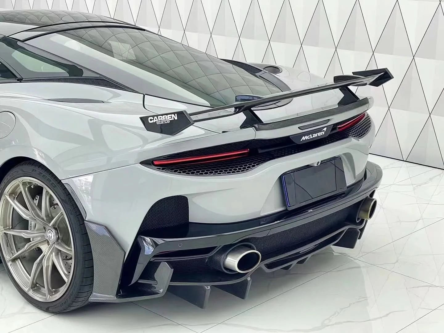 McLaren GT - Carbon Fiber MSO Exotic Style Race Wing - Exotics Carbon Design