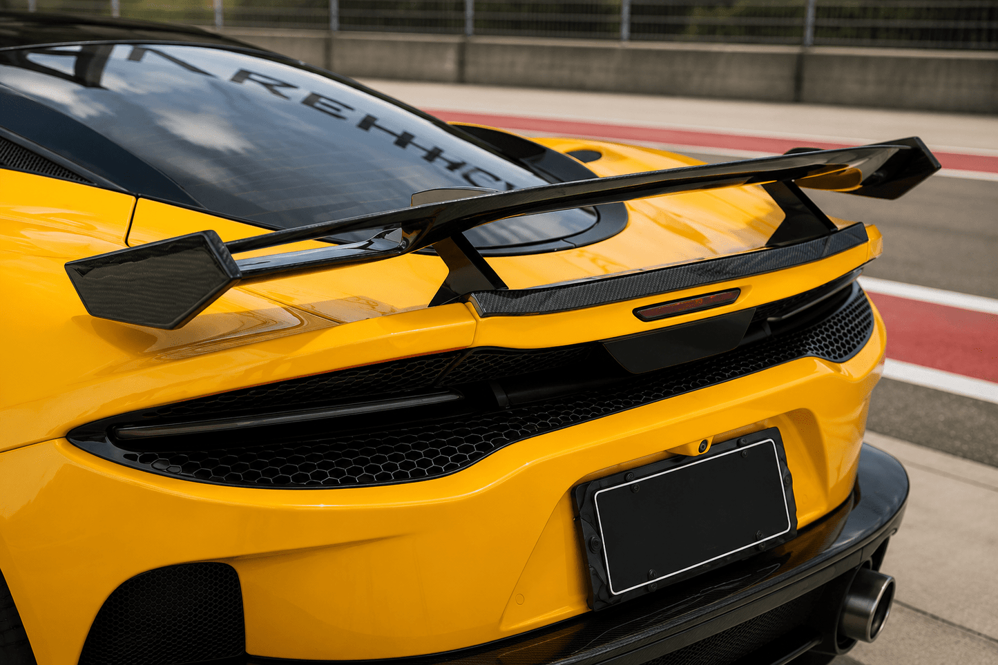 McLaren GT - Carbon Fiber MSO Exotic Style Race Wing - Exotics Carbon Design