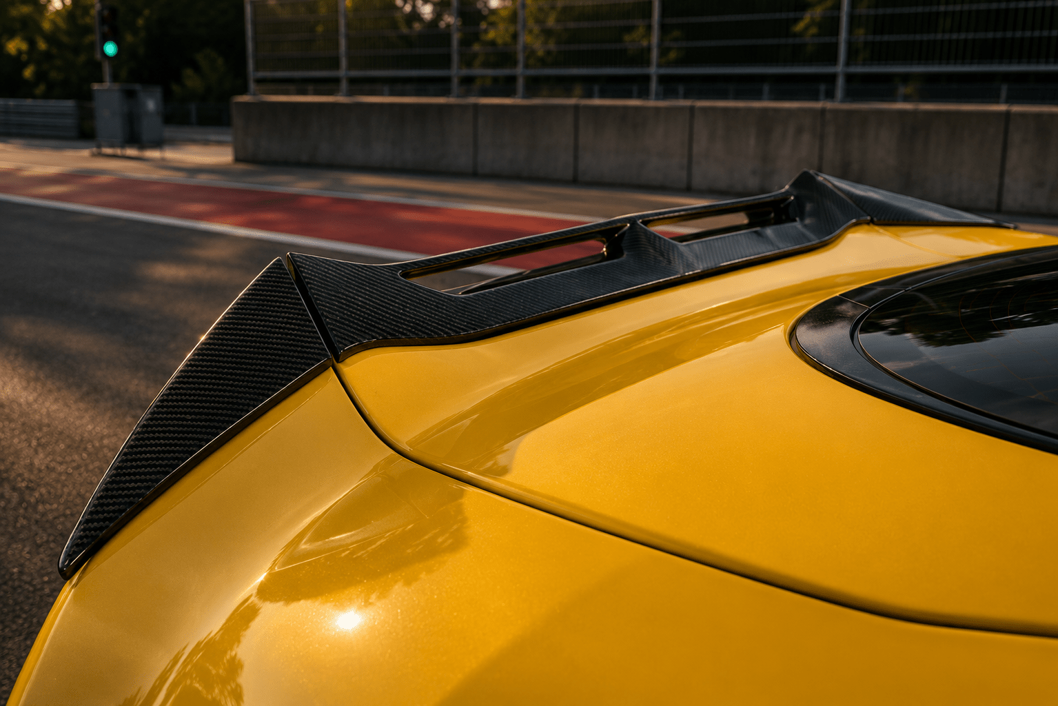 McLaren GT - Exotic Design Carbon Fiber Trunk Spoiler - Exotics Carbon Design
