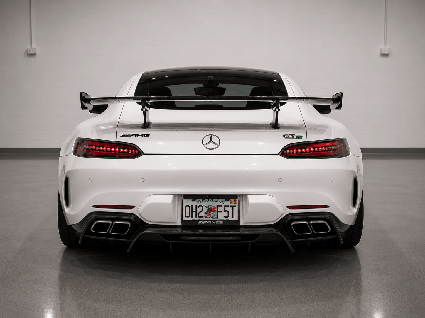 Mercedes-AMG GT / GTS Carbon Fiber APR Style Rear Diffuser - Exotics Carbon Design