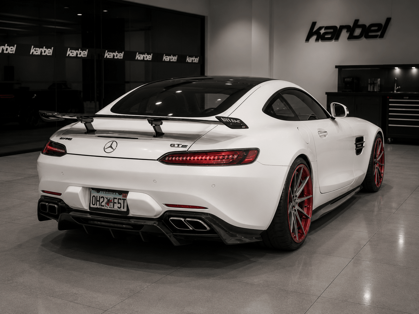 Mercedes-AMG GT / GTS Carbon Fiber APR Style Rear Diffuser - Exotics Carbon Design