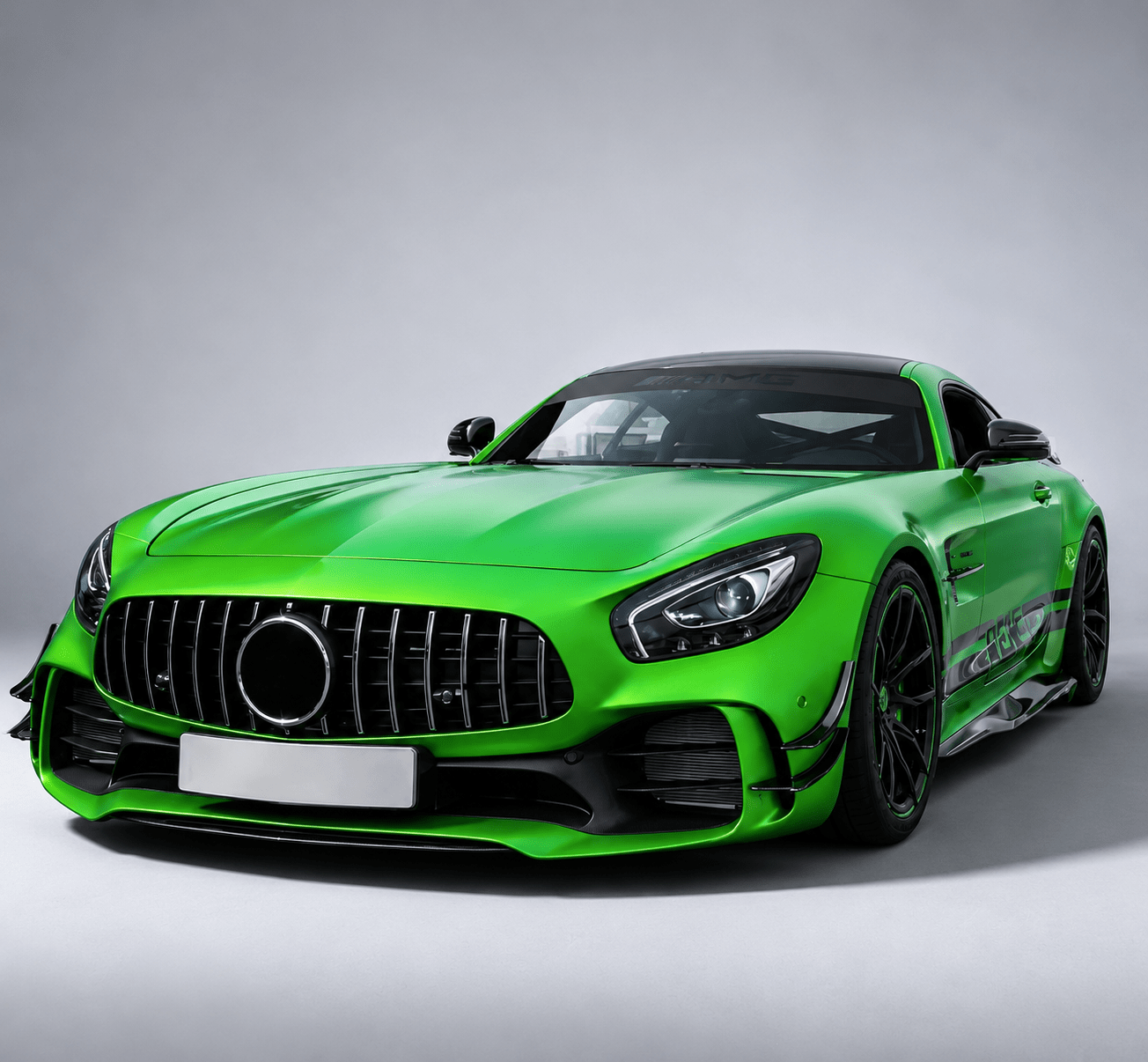 Mercedes-Benz AMG GTR Carbon Fiber Front Canards - Exotics Carbon Design