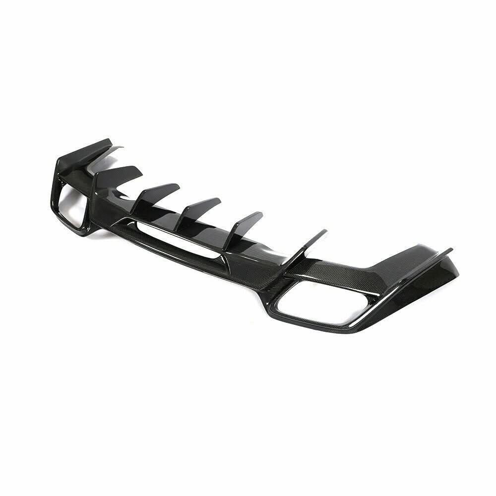 Mercedes - Benz AMG GTR - Style Carbon Fiber Rear Diffuser Lip – GT / GTS (2020+) - Exotics Carbon Design