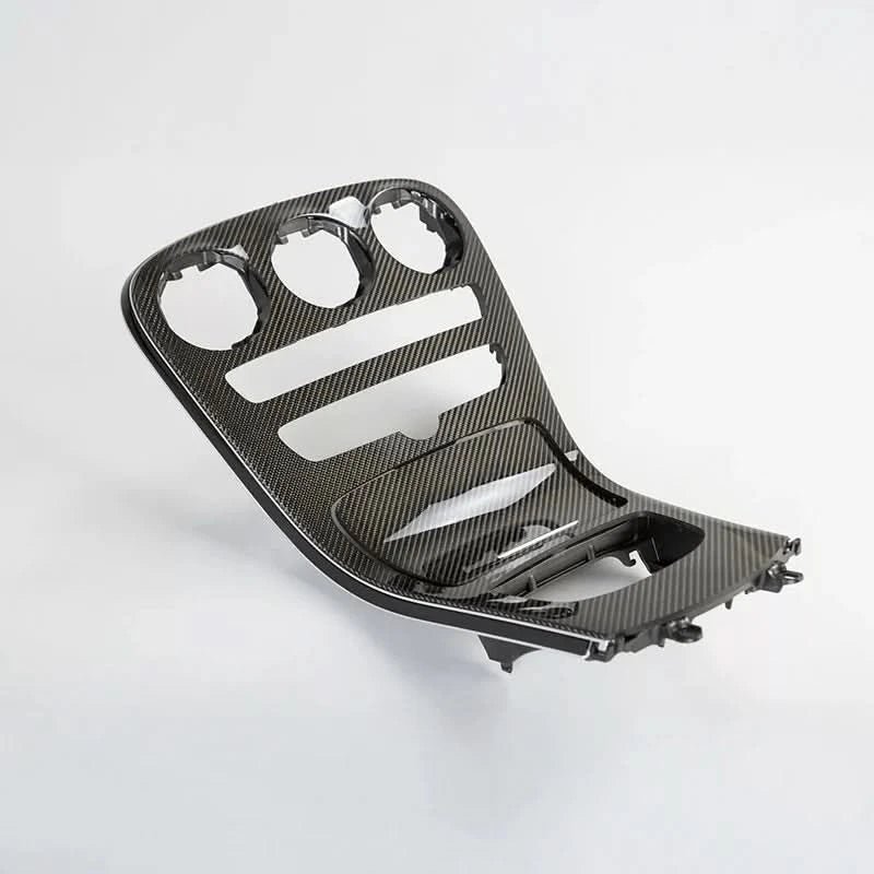 Mercedes - Benz C - Class / C43 / C63 – OEM Carbon Fiber Center Console Trim - Exotics Carbon Design