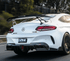 Mercedes Benz C63 Coupe - IMP Style Carbon Fiber Rear Wing - Exotics Carbon Design