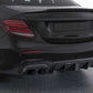 Mercedes Benz E43 / E63 (2017–2018) - Carbon Fiber Diffuser Lip - Exotics Carbon Design