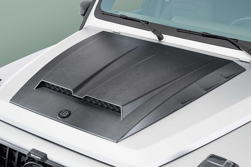 Mercedes - Benz G - Class (2019+) G500 / G550 / AMG G63 - MSY Style Vented Carbon Fiber Front Hood - Exotics Carbon Design