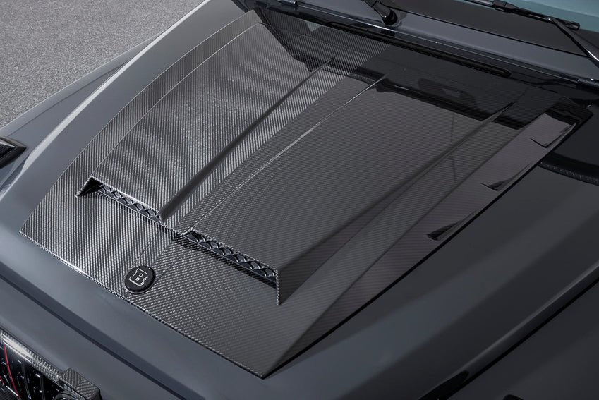 Mercedes - Benz G - Class (2019+) G500 / G550 / AMG G63 - MSY Style Vented Carbon Fiber Front Hood - Exotics Carbon Design